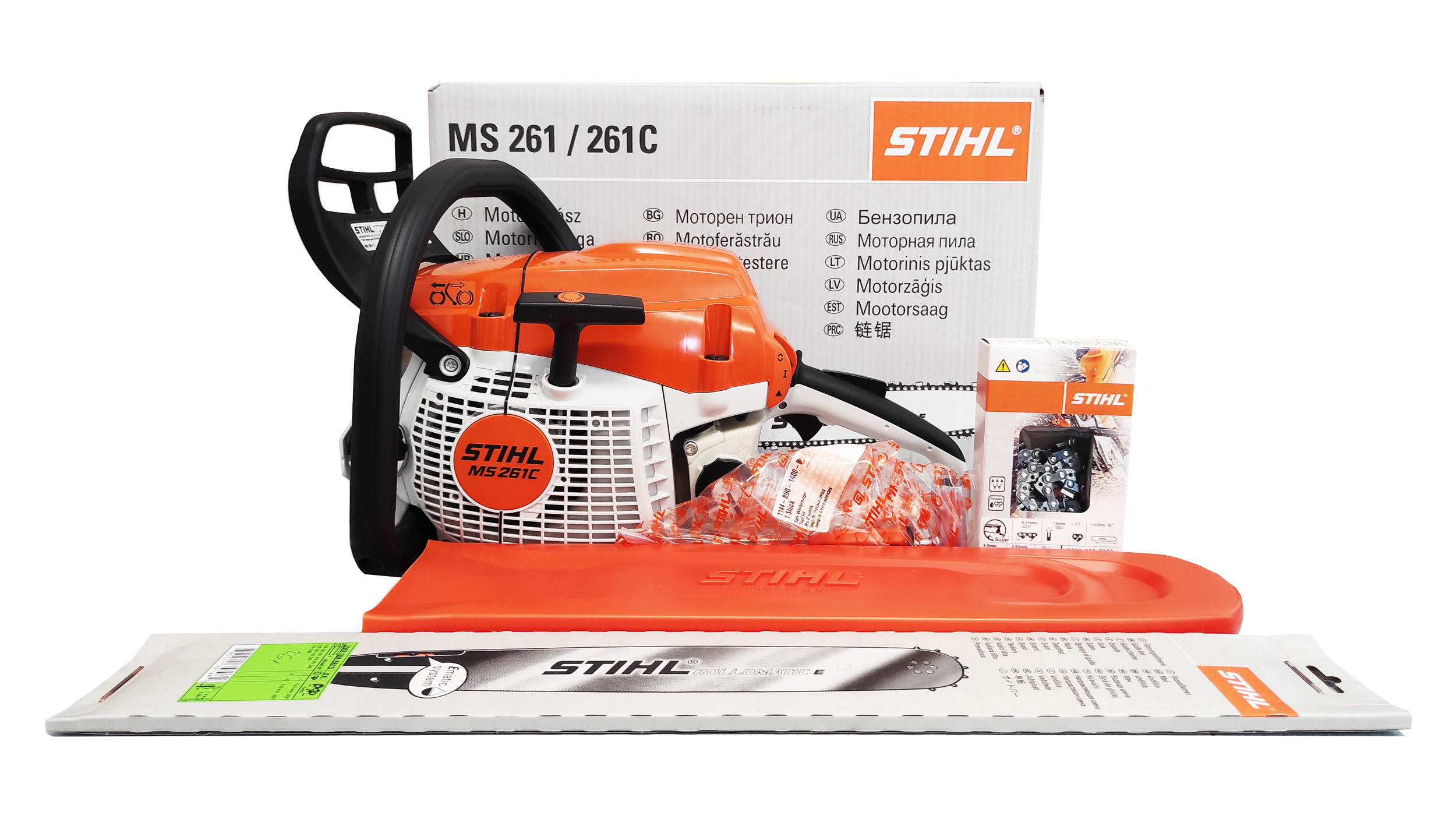 STIHL Benzin-Kettensäge MS 261 C-M 3,0 kW (4,1 PS) günstig online kaufen